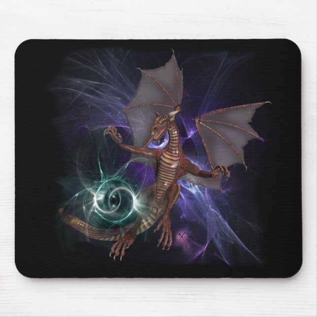 Magisk drake Mousepad Musmatta (Framsidan)