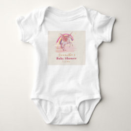 Magisk Enhörning Baby Shower-fest T Shirt