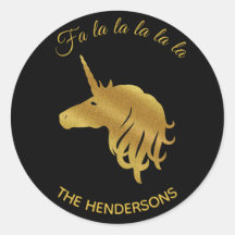 Magisk Enhörning Julstickeri