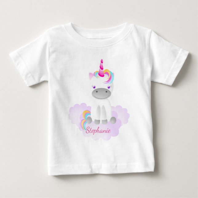 Magisk Enhörning T-shirt (Framsida)