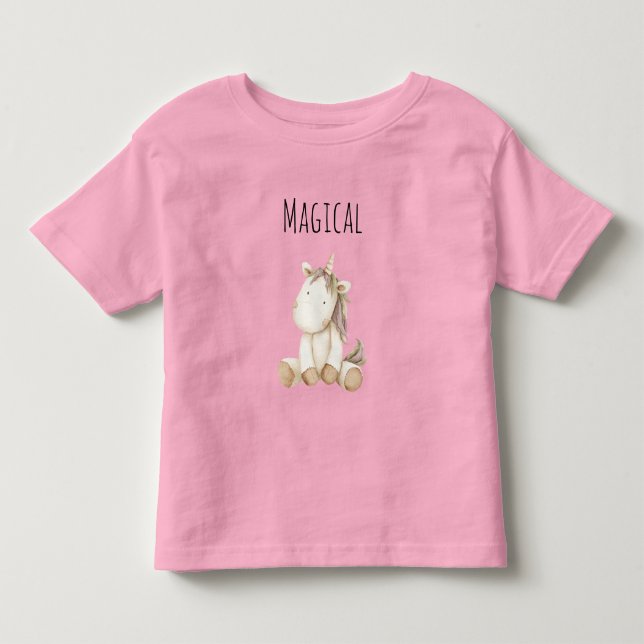 Magisk Enhörning T Shirt (Framsida)