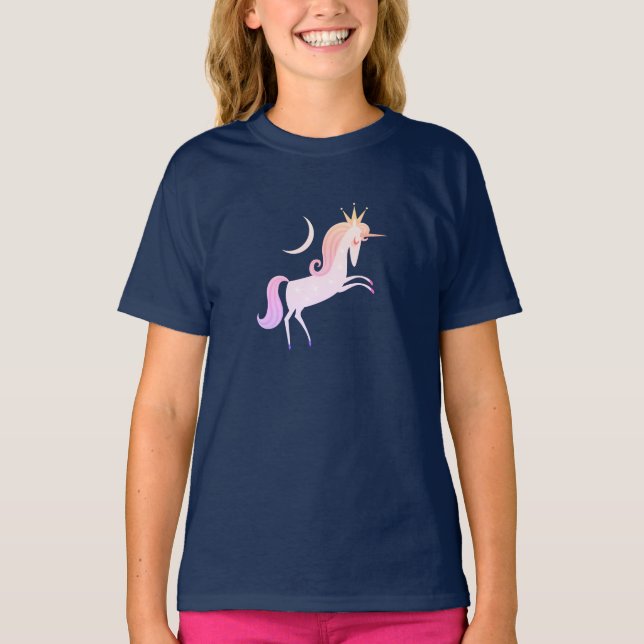 magisk enhörning t shirt (Framsida)