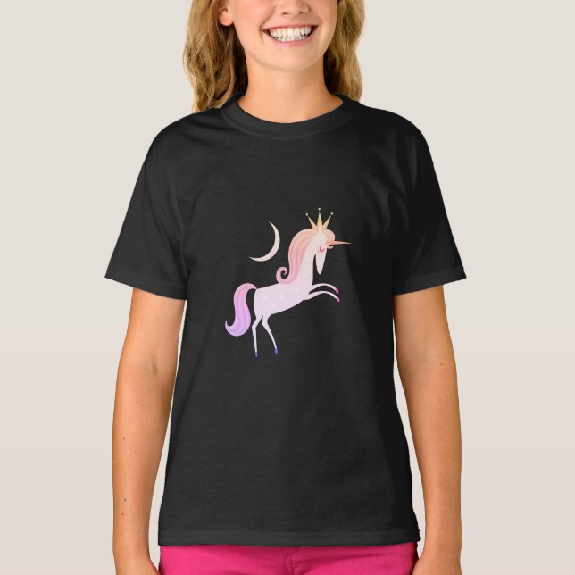 magisk enhörning t shirt (Framsida)