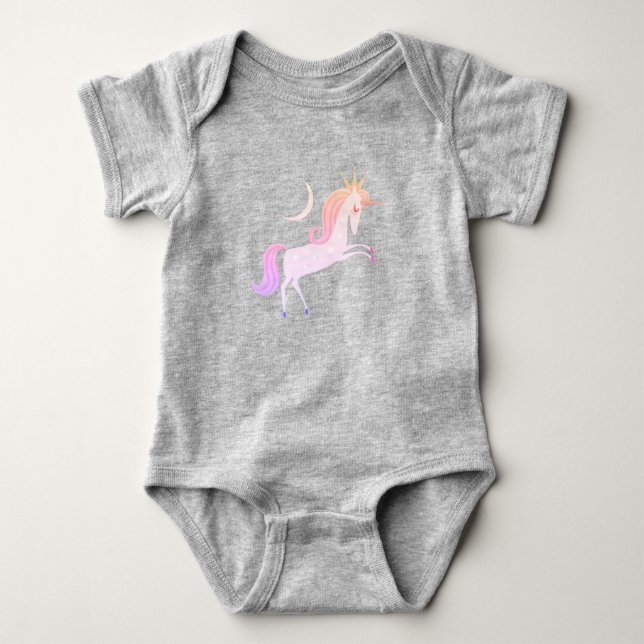 magisk enhörning t shirt (Framsida)