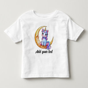 Magisk Enhörning T-Shirt för Småbarn