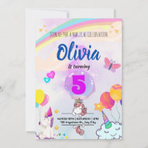 Magisk Enhörningsfödelsedag med Färgglada Regnbåge