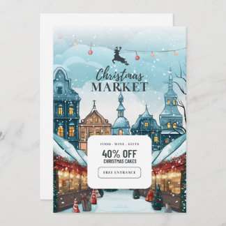 "Magisk firande: Julinbjudningskort Inbjudningar