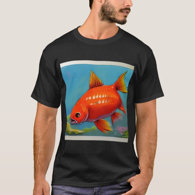 Magisk Fisk T Shirt (Framsida)