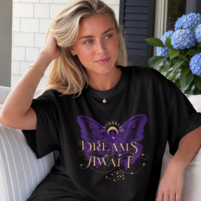 Magisk Fjärilsdrömmare T Shirt (Skapare uppladdad)