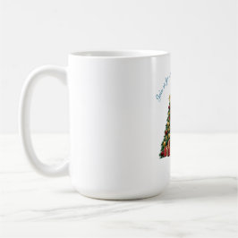 Magisk födelsedagsinbjudan med tomte – 1-års födel kaffemugg