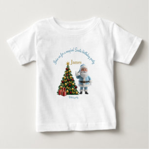 Magisk födelsedagsinbjudan med Tomte T Shirt