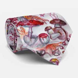 MAGISK FOLLET AV MUSHROOMS Red White Blommigt Fant Slips