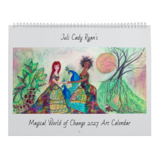 Magisk förändring Whimsical Art 2027 Kalender