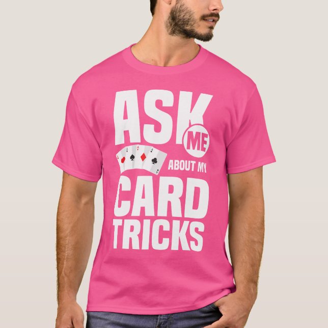 Magisk Föreställning Magiker T Shirt (Framsida)