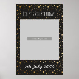 Magisk fotobås rekvisitaposter poster