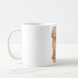 Magisk golden doodle hund kaffemugg