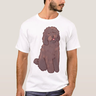 Magisk golden doodle hund t shirt