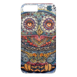 Magisk grafisk ugglamålning