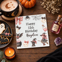 Magisk Halloween-födelsedag