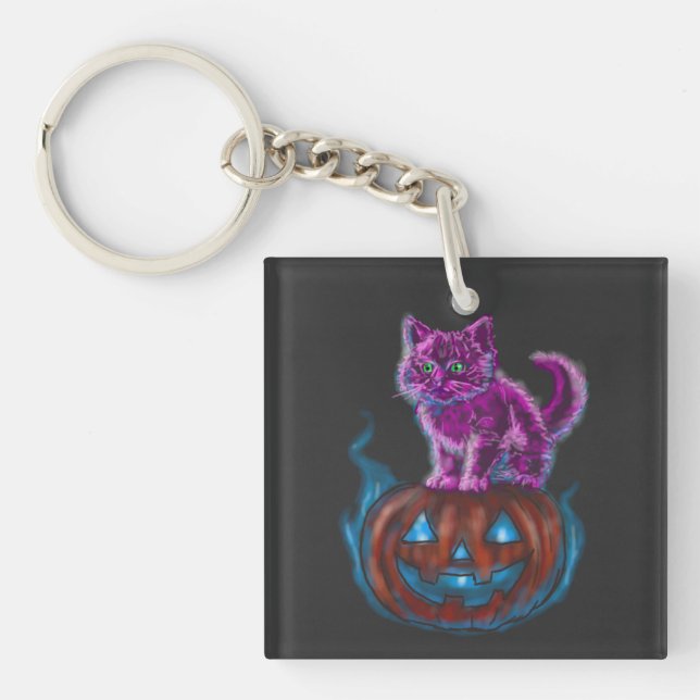 Magisk Halloween-kattunge (Framsidan)