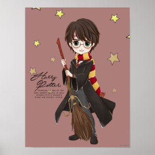 Magisk HARRY POTTER™ Akvarell Poster