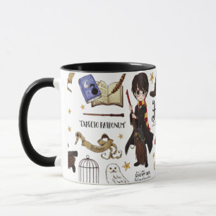 Magisk HARRY POTTER™ Watercolor Mugg