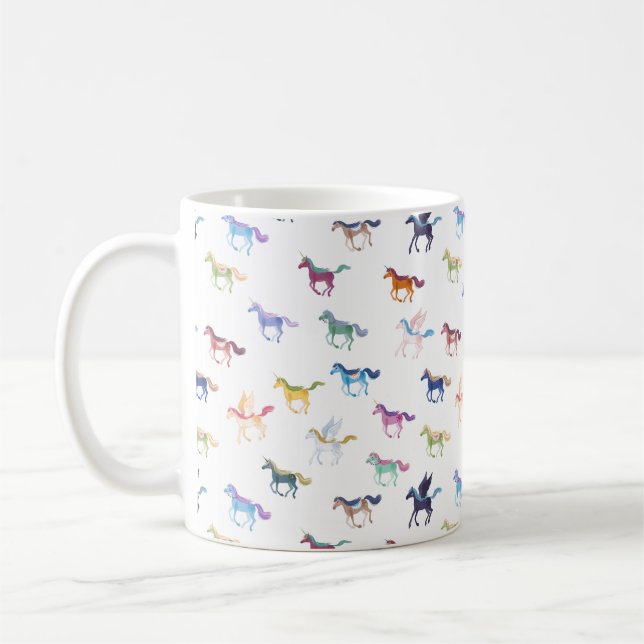Magisk hästmugg kaffemugg (Vänster)