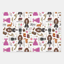 Magisk Hermione Granger Akvarell