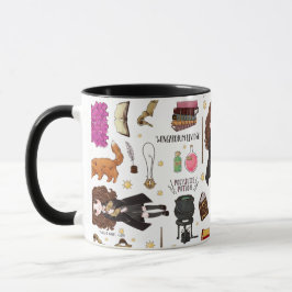 Magisk Hermione Granger Watercolor Mugg