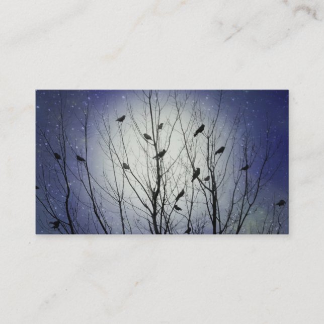 Magisk himmel visitkort (Framsida)