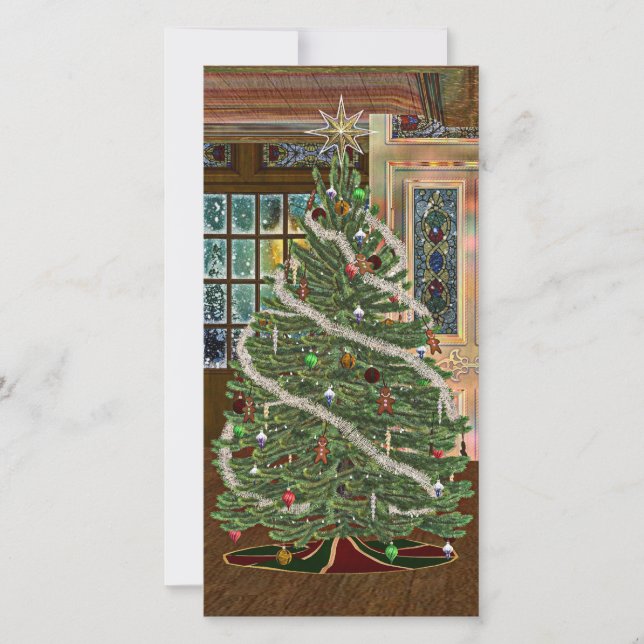 Magisk jul julkort (Framsida)