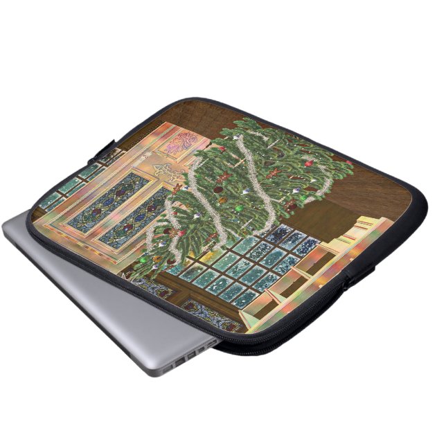 Magisk jul laptop sleeve (Framre botten)