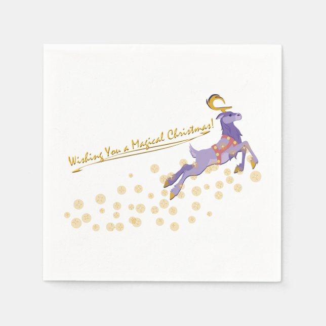 Magisk jul pappersservett (Framsidan)