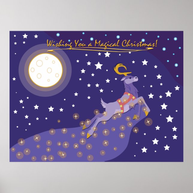 Magisk jul poster (Framsidan)