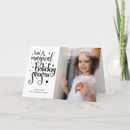 Magisk Julhelg Fotojul, julklapp Helgkort