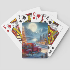 Magisk julleverans Kväll Casinokort