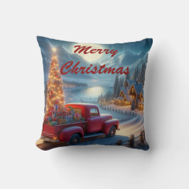 Magisk julleverans Kväll Kudde