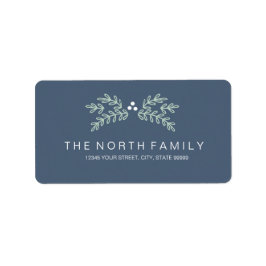 Magisk julmisteltoe ID441 Adressetikett