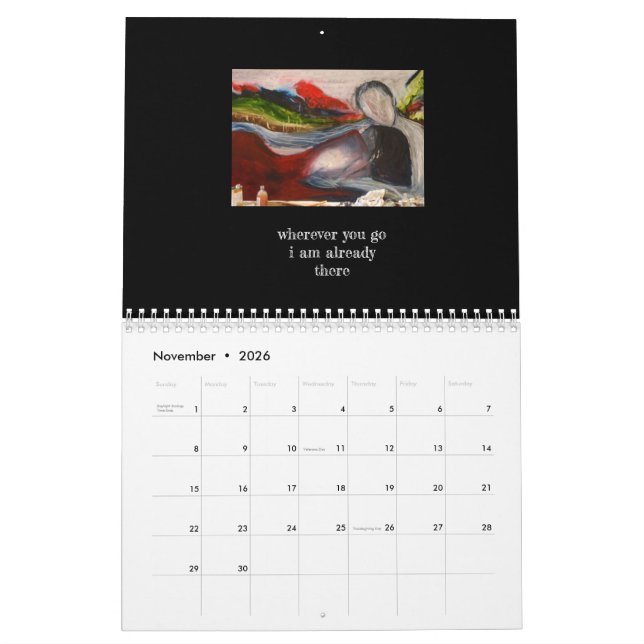 Magisk kalender med Helig Måne Sång (Nov 2026)