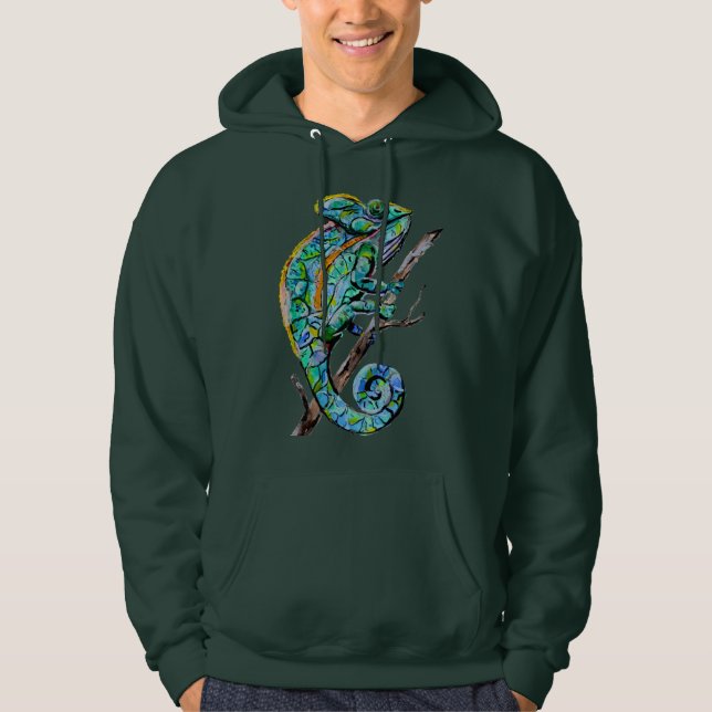 Magisk Kameleont Hoodie (Framsida)