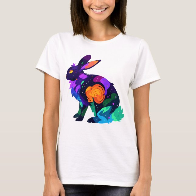 Magisk kanin t shirt (Framsida)