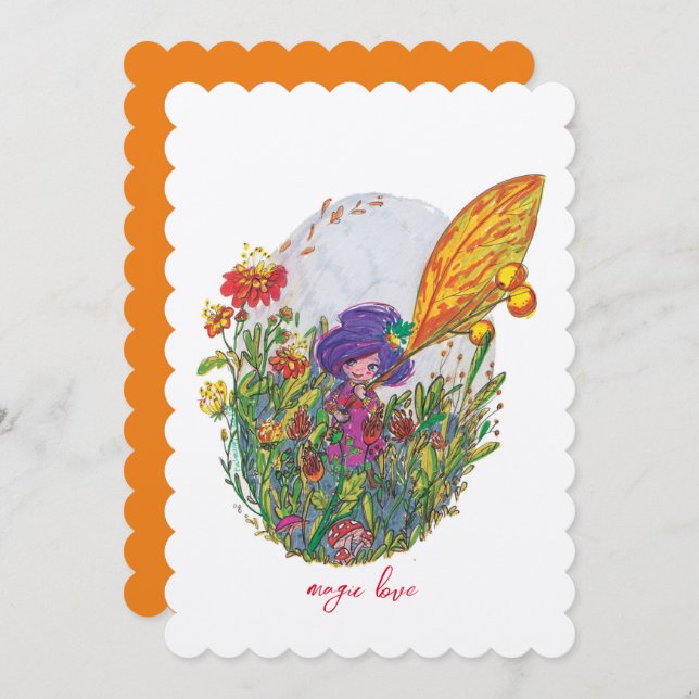 magisk kärlek (Fram/baksida)