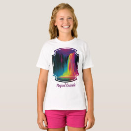 Magisk kaskad, fängslande lugn t shirt