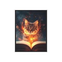 Magisk Katt Väggkonst