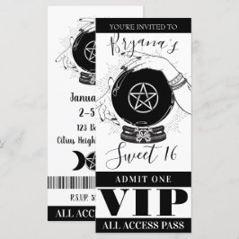 Magisk Kristallklot Spådam Turisterparty VIP-bilje