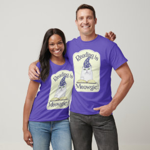 Magisk läskatt serie konst design t shirt