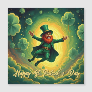 Magisk Leprechaun St. Patrick's Day Konst
