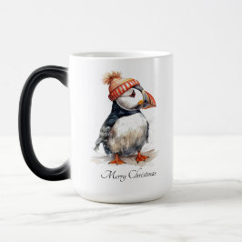 Magisk Lunnefågel Jul Dryckesvaror Mugg