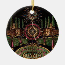 Magisk Lykta Eldshow Ornament