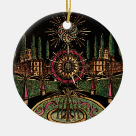 Magisk Lykta Eldshow Ornament